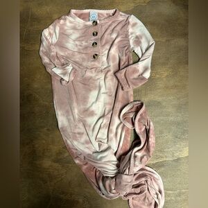 Lou Lou 3-6 months Bamboo Baby Gown Sleepsack